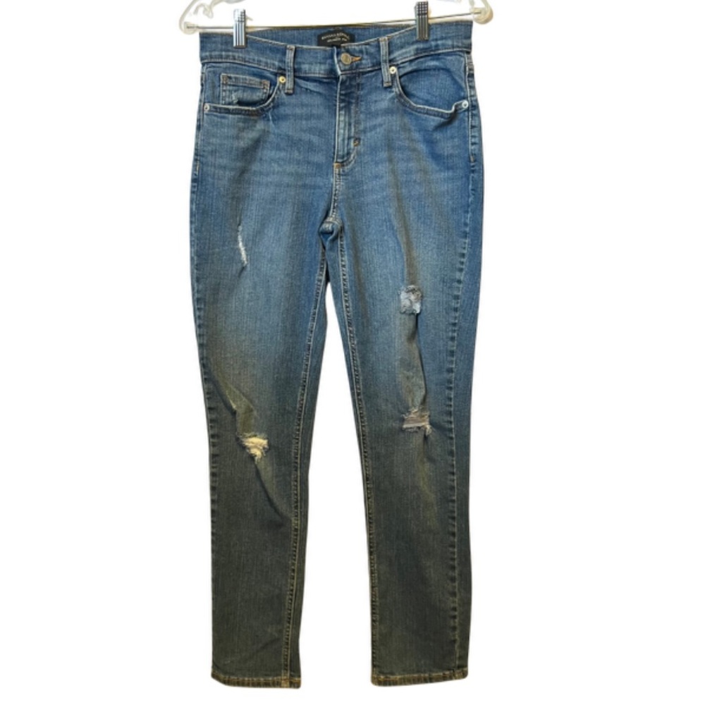 Banana Republic Women’s Distressed skinny denim jeans